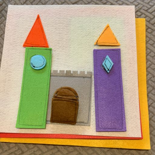 Felt Fairy Castle